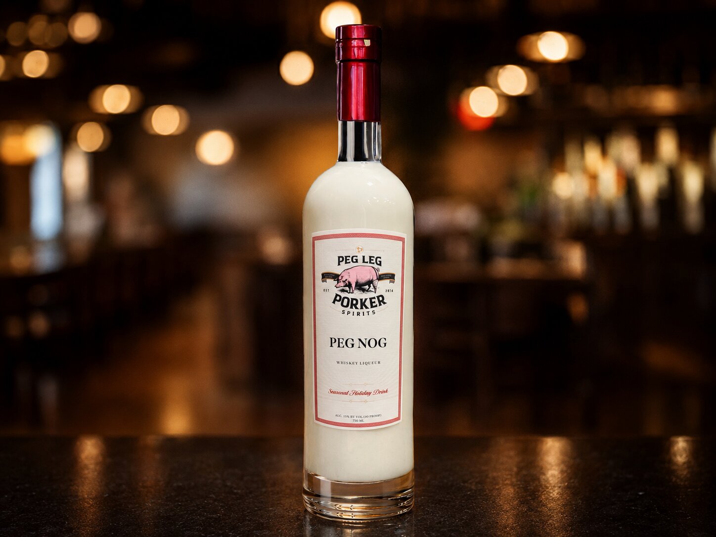 Peg Nog Holiday Whiskey Liqueur